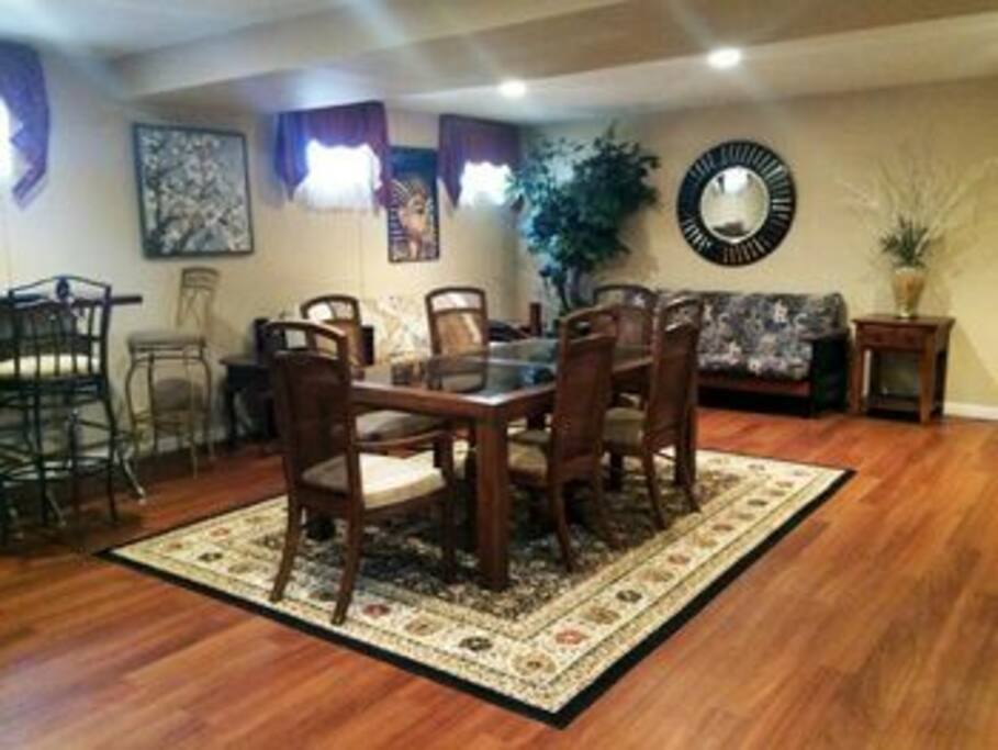 Lots of seating to make yourself comfortable and relaxed!