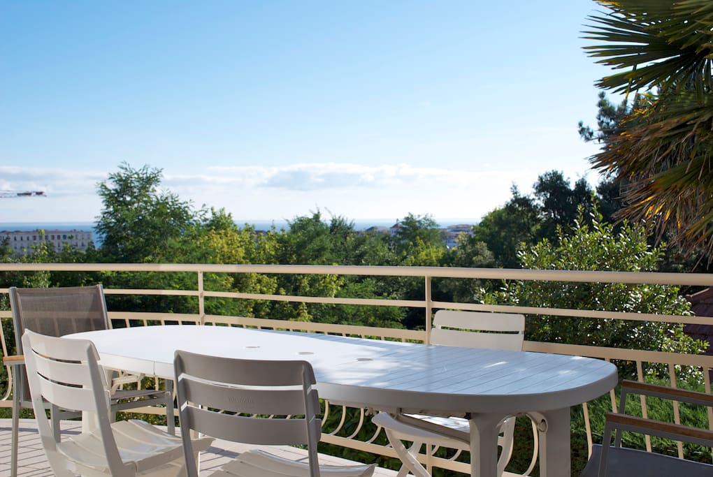 Terrasse salon 1er étage