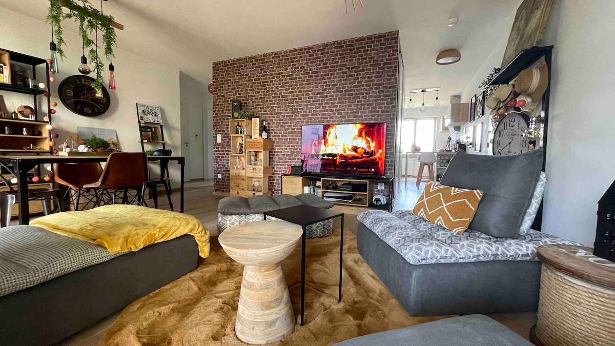 Top Airbnb: Apartment with unobstructed view of the Cathedral + Parking a Strasbourg