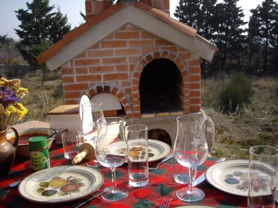 your own pizza oven and BBQ