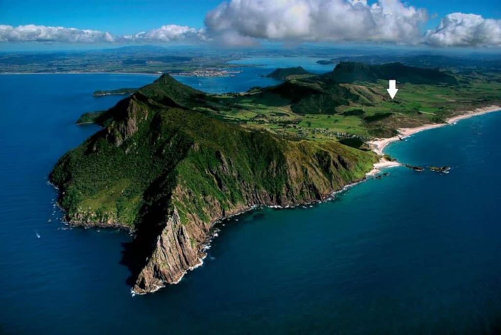 Aerial view of location