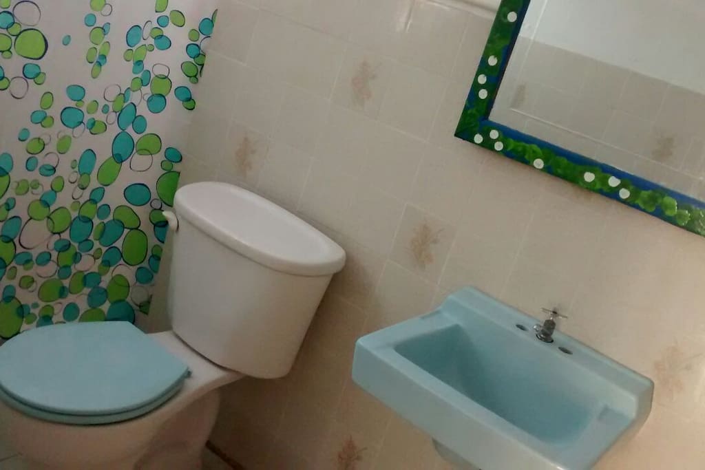Bathroom...