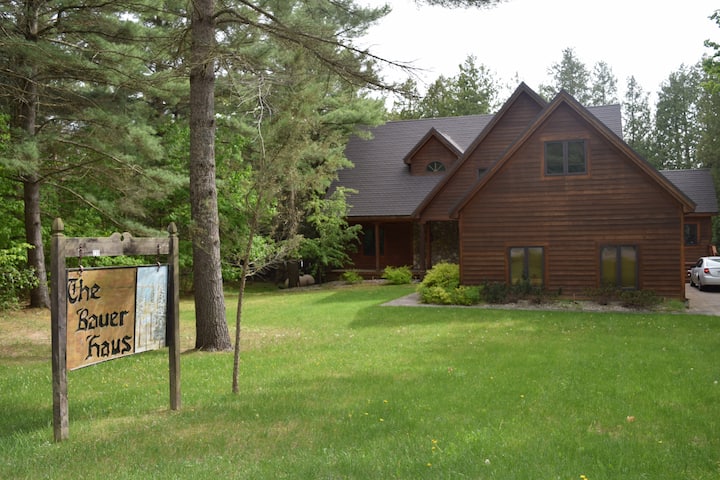 Large cedar home on Intermediate Lake