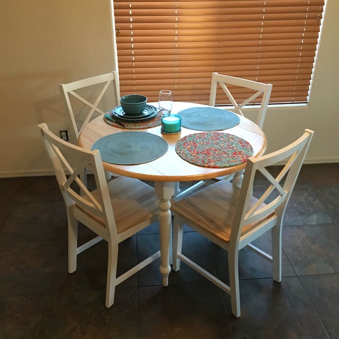 The kitchen table