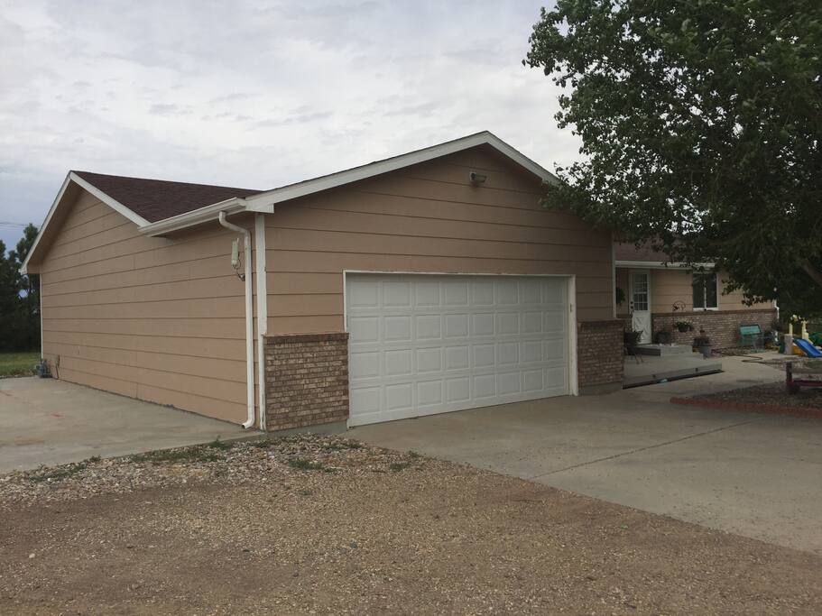 Full access to garage