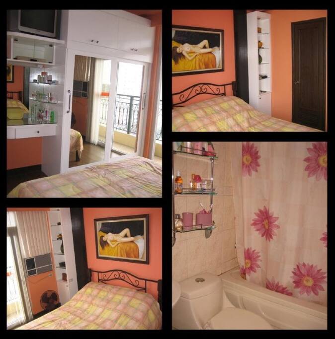 beedrooms and bathrooms
