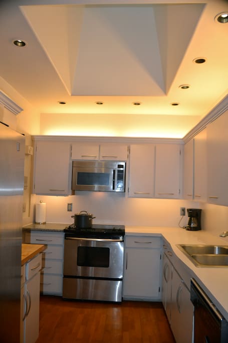 Skylight allows wonderful light to pour in