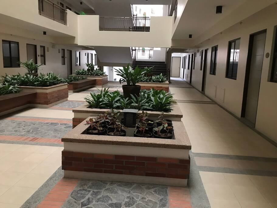 Unit is at the end of the hall