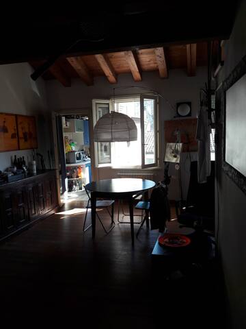 Monolocale soppalcato