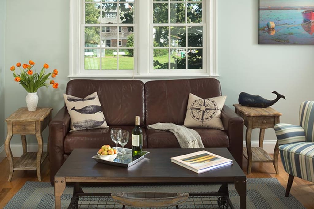 Light-filled living room