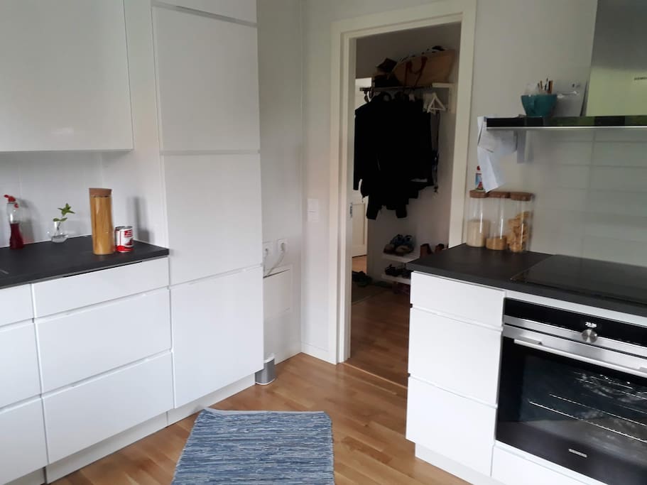 Helt nybyggt kök med all utrustning