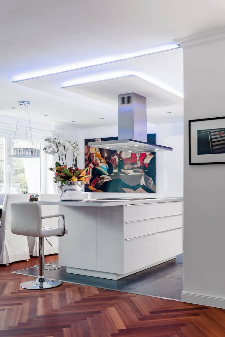 Luxurious Penthouse, Shuttleservice Fair & Airport - Cologne