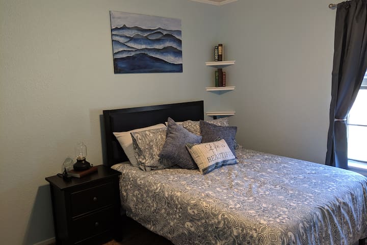 The Blue Room at the Amethyst House