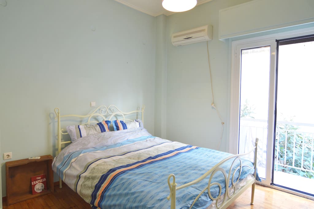 bedroom, double bed for 2 persons (150*200cm)