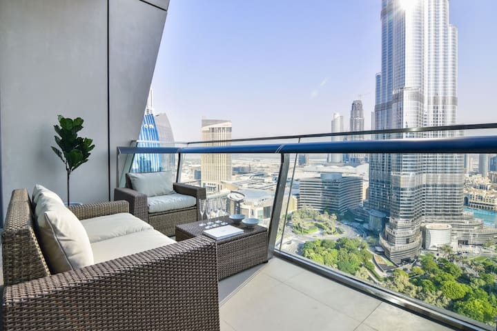 Magical Burj Khalifa view 1BDR apartment
