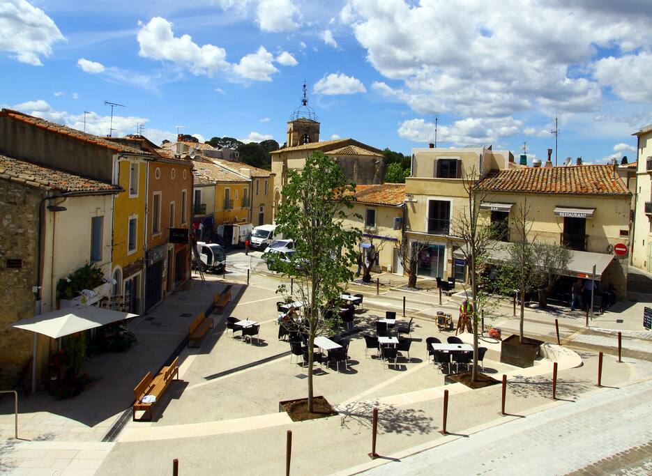 Centre ville de Castelnau le Lez