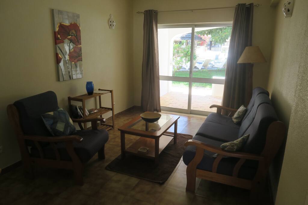 Lounge with access to terrace