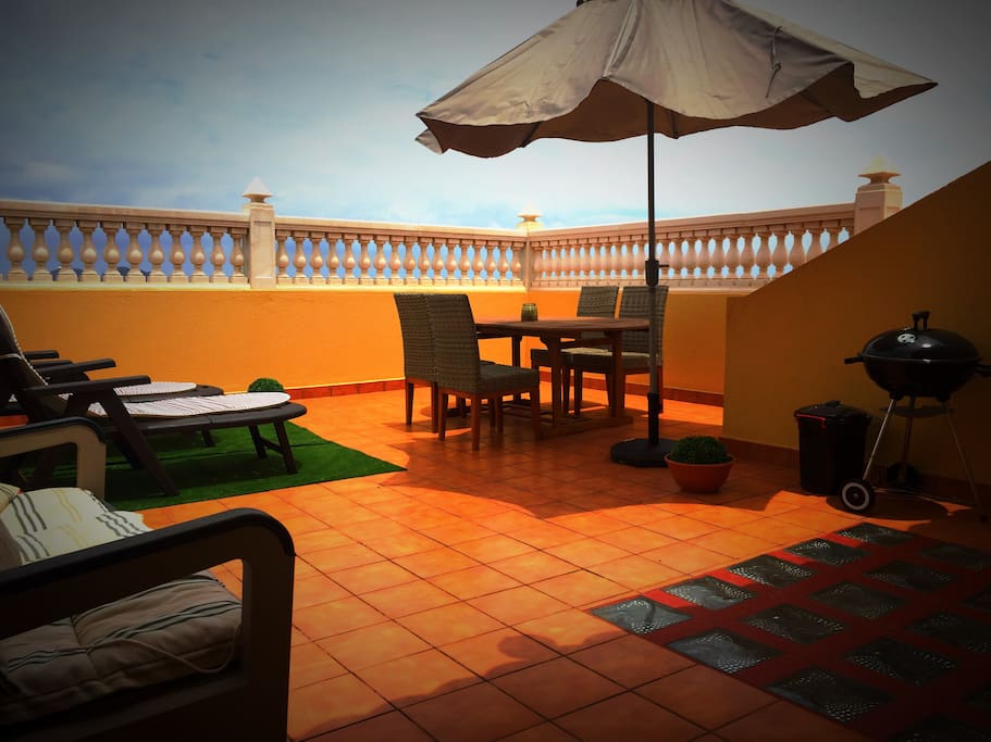 Terraza ideal para desconectar!