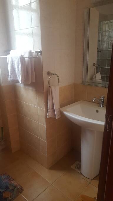 Towels provided
