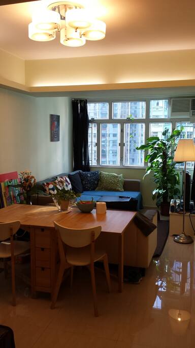 Lounge and dining room table