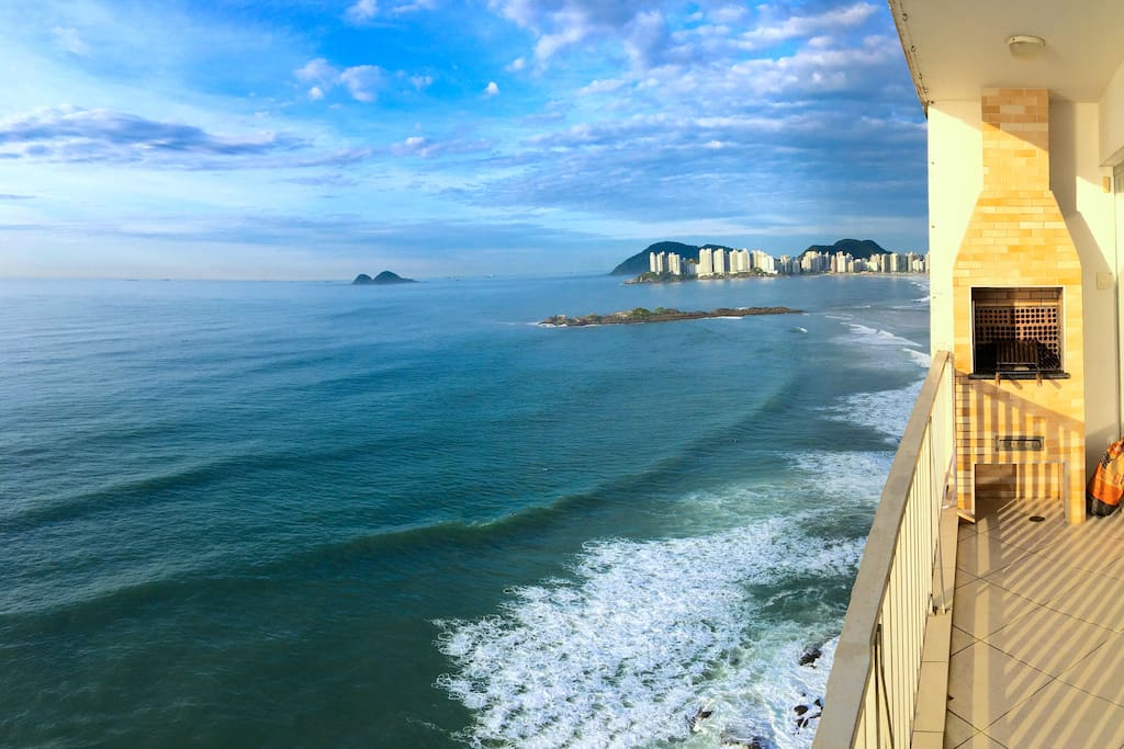Churrasqueira com vista para o mar