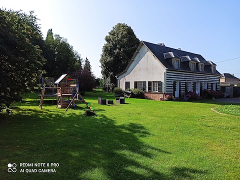 Bed & Breakfast in a pleasant green property, in the heart of the natural park of the bay of Somme.