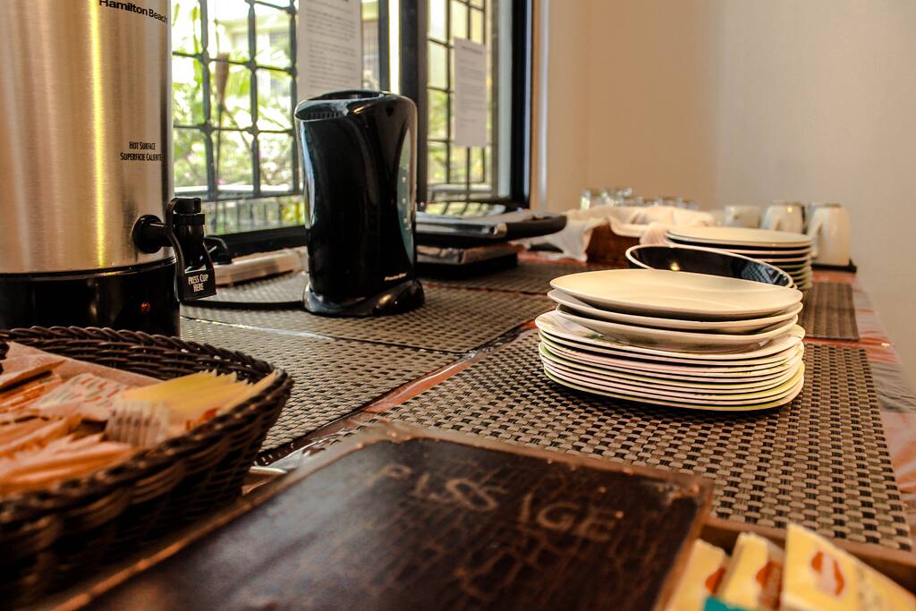 Comedor interno para desayunos