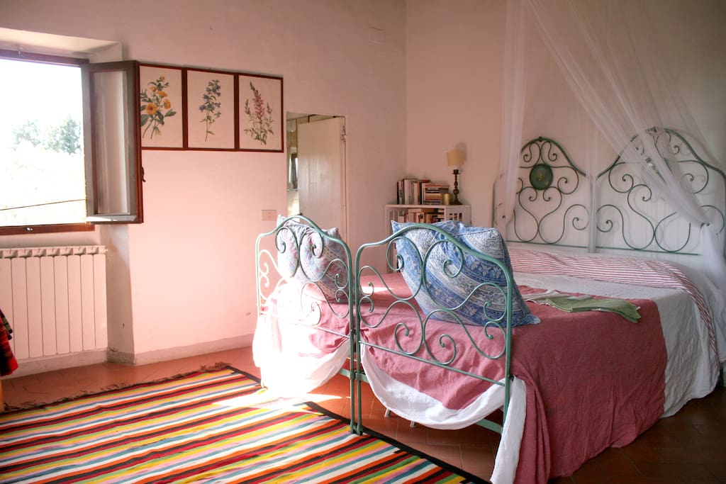 Your room, version with one double bed