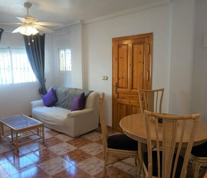 Main living/dining room area with TV and WiFi.