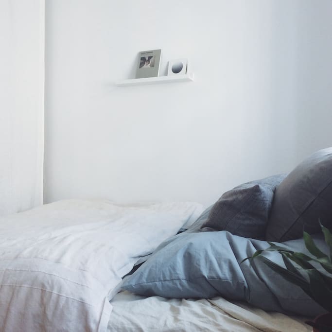 Cosy place to sleep in the bedroom