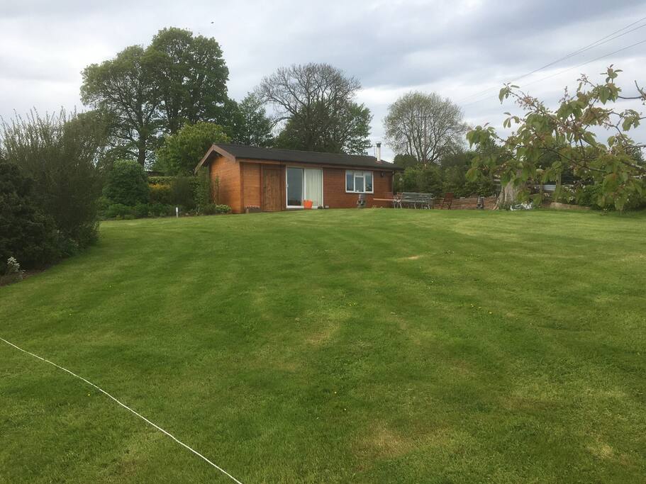 Set in our large garden with stunning views over the Eden Valley.