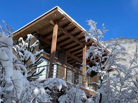 Newly built volcano view mountain three dorm cabin
