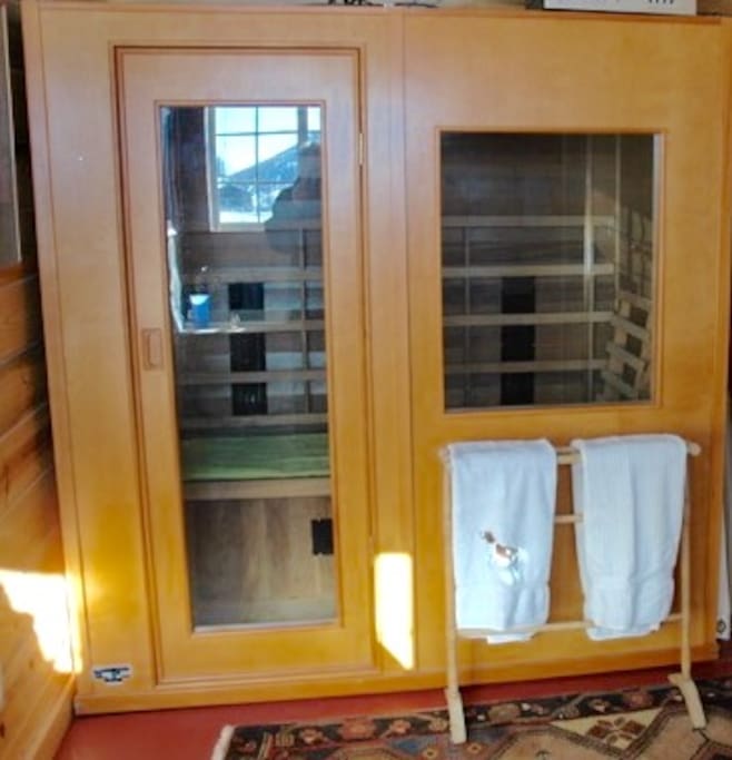 Far Infra-red sauna in your private en suite!