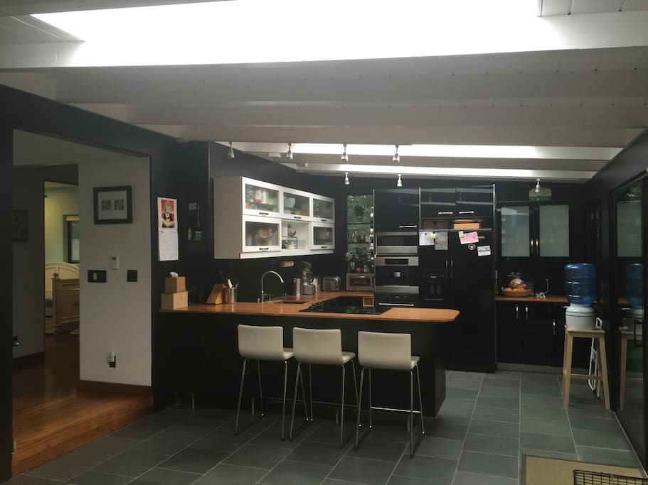 big bright kitchen
