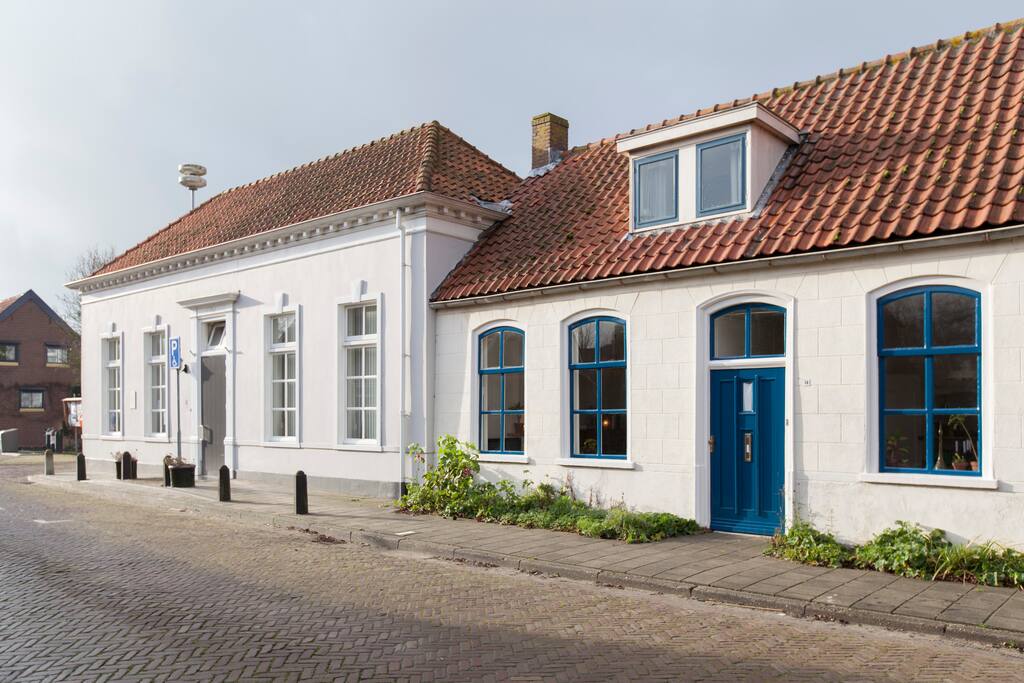 Our house, on the right side.