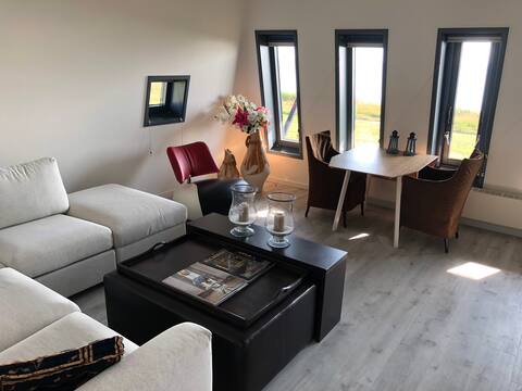 Successful Airbnb property: Probably the best IJsselmeer view in Friesland! in Súdwest Fryslân