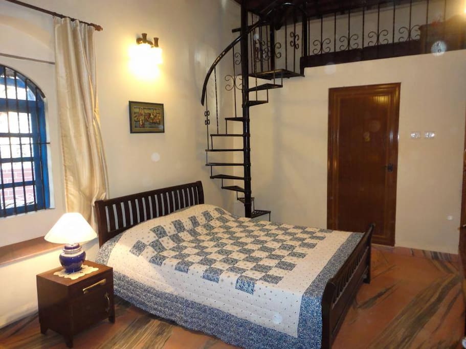 1st Double bedroom with small chill out loft.