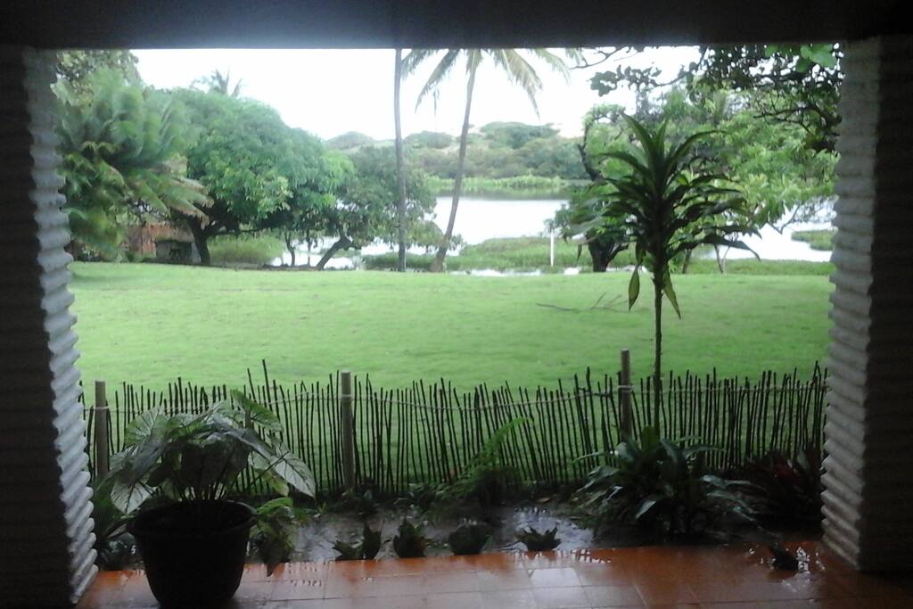 Vista do quarto - vue de la chambre