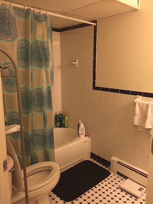 Shared bathroom - Bathtub and shower