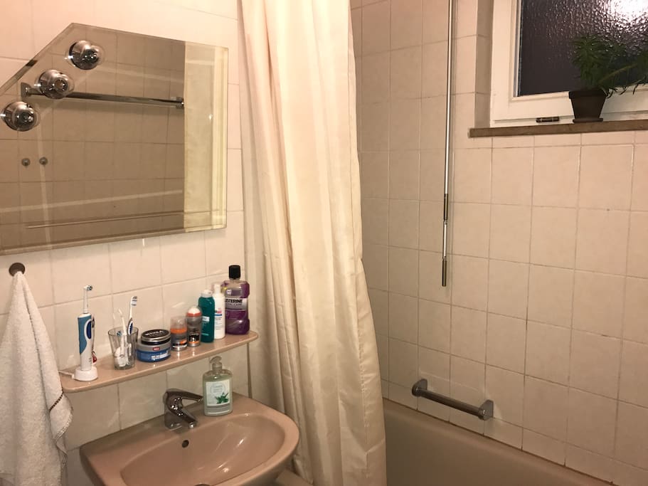 Badezimmer mit grosser Dusche