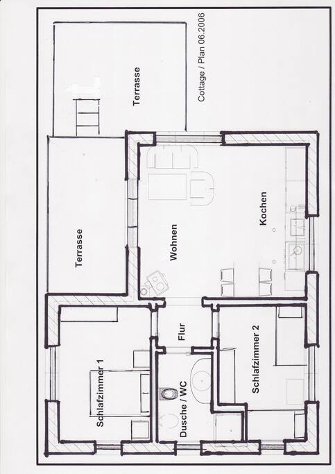 Grundriss des Hauses