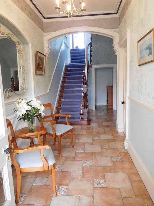Welcome! Bright and airy entrance hall