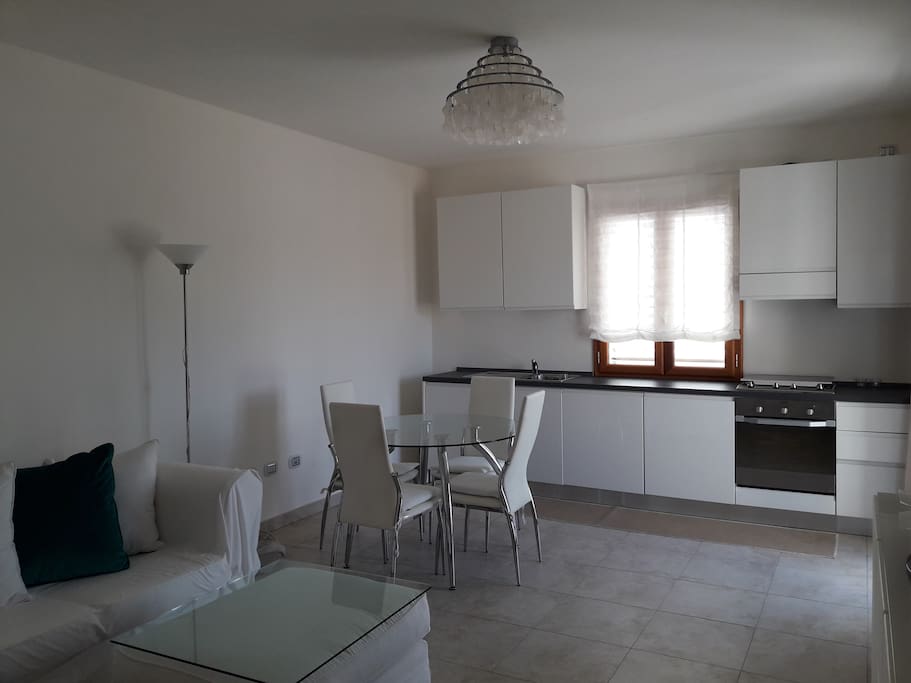 living con cucina