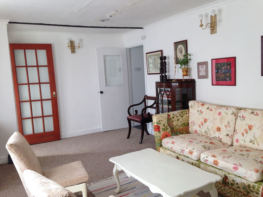 Light and airy and now with the new double-gazed windows even more quiet and cosy