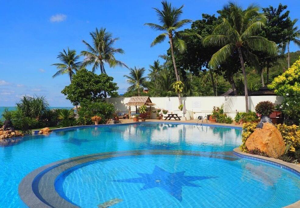shared swimming pool