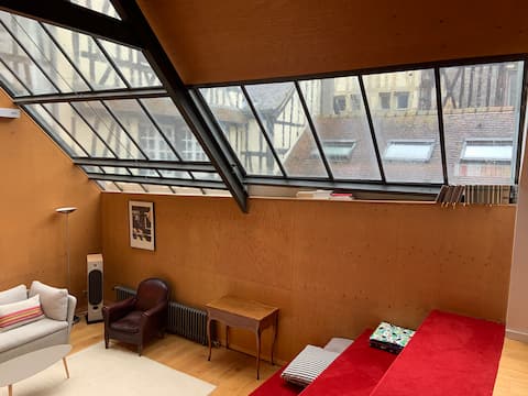 Loft 190 m2 historic center