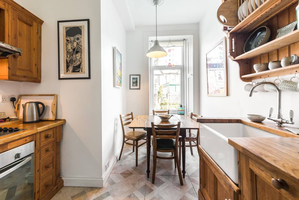 Vibrant Cottagestyle Flat in Leith Links Wohnungen zur Miete in