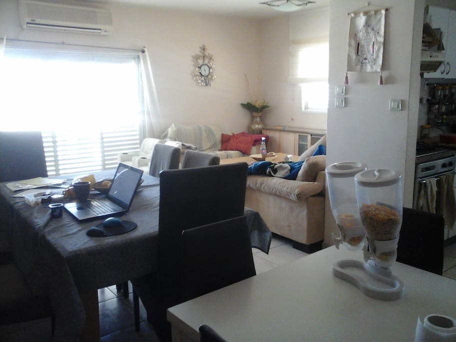 Spacious living room