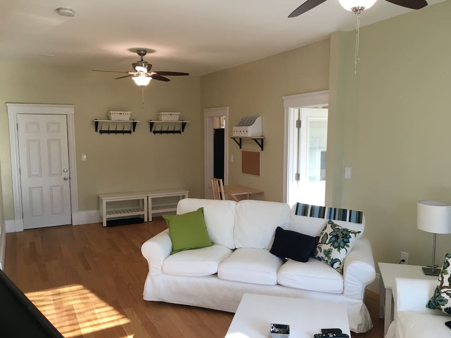 View of the entrance from living room
