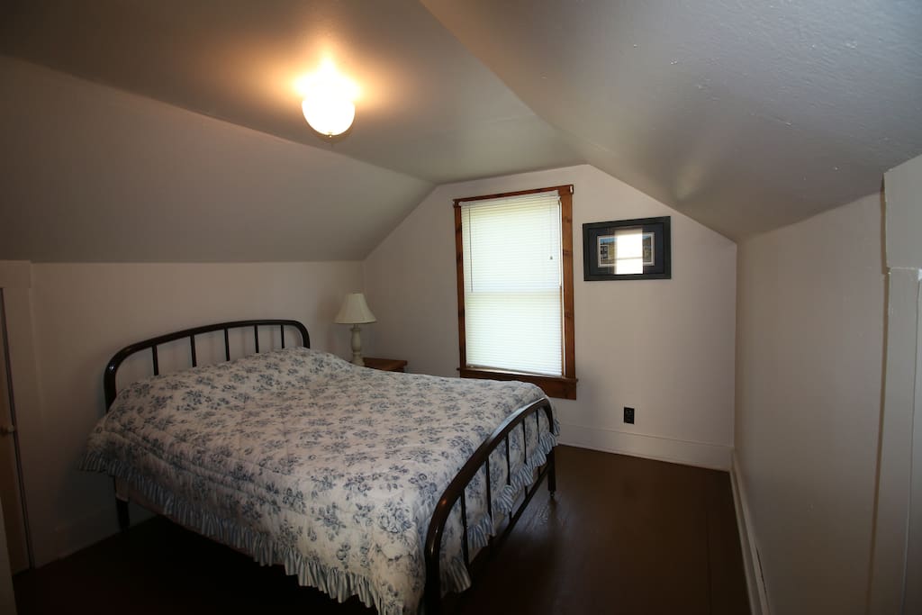 One of the upstairs bedrooms